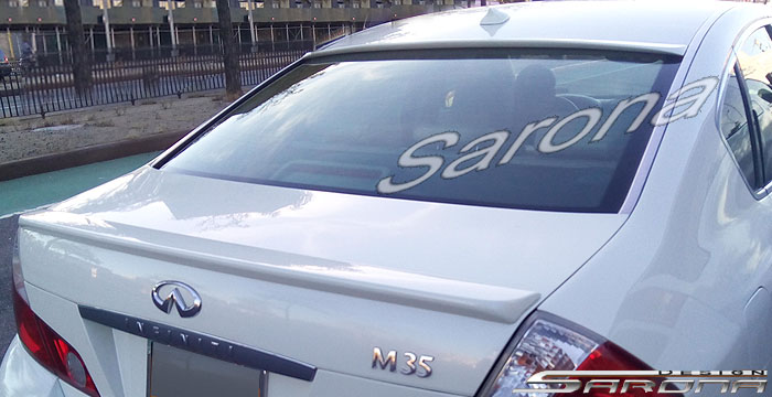 Custom Infiniti M35  Sedan Roof Wing (2006 - 2010) - $249.00 (Part #IF-020-RW)
